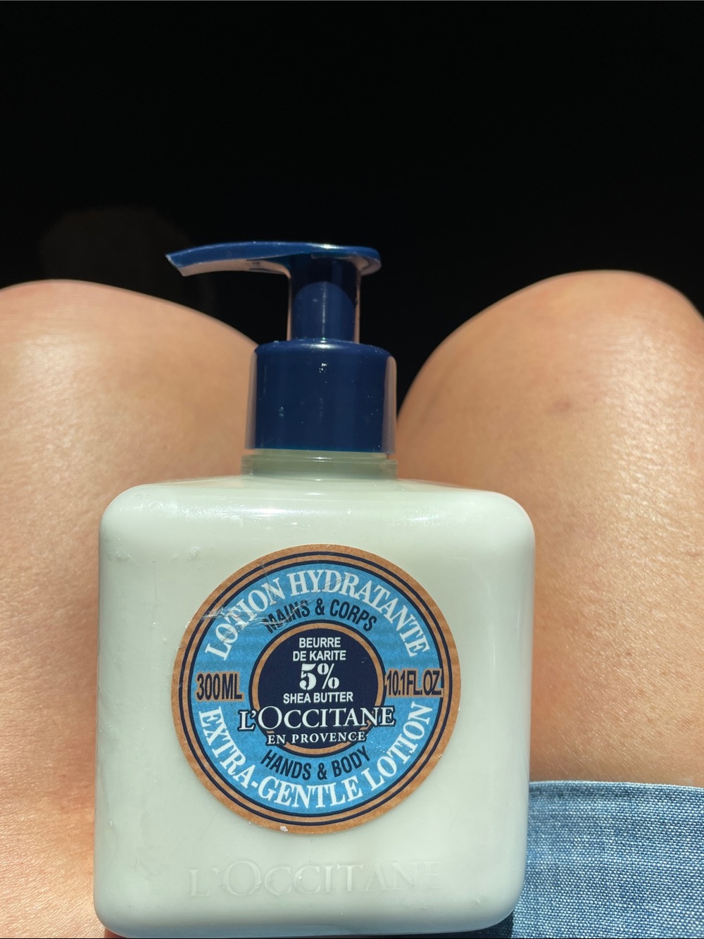 L'OCCITANE Extra-Gentle Shea Butter Hand & Body Lotion - Blue, Cream